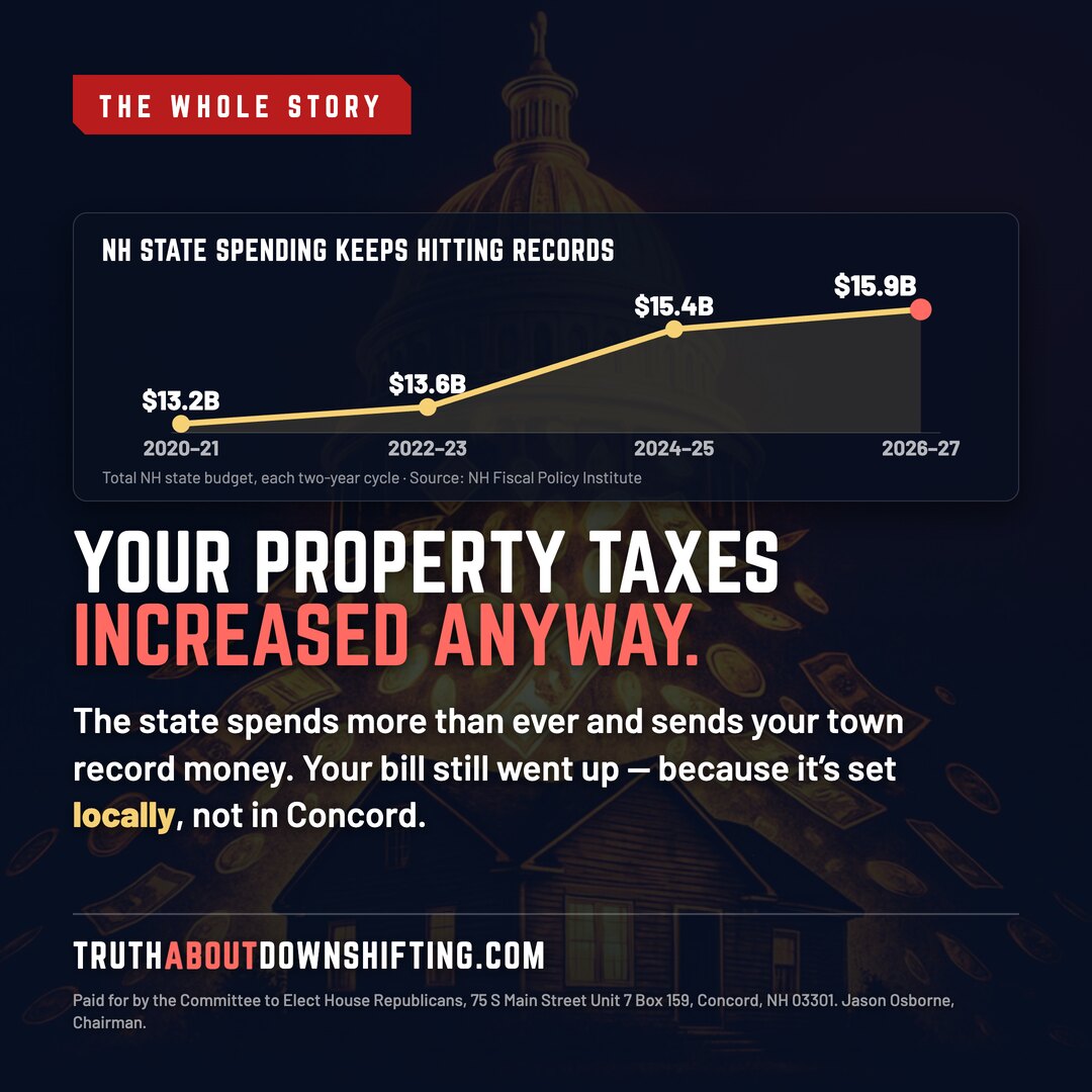 Record aid, higher taxes
